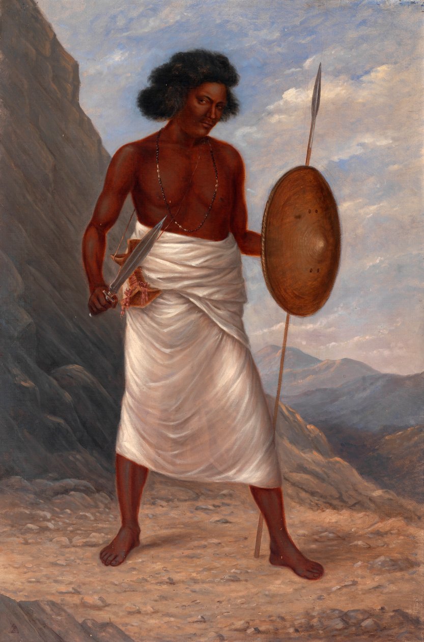 Somalian mieli, n. 1893. tekijältä Antonio Zeno Shindler