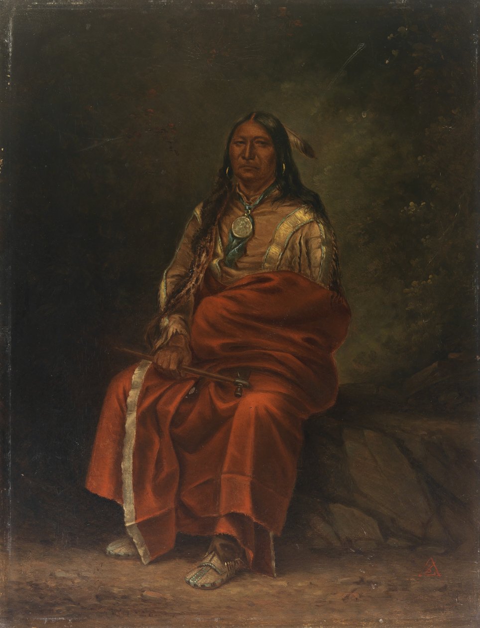 Täplikäs häntä, n. 1887. tekijältä Antonio Zeno Shindler
