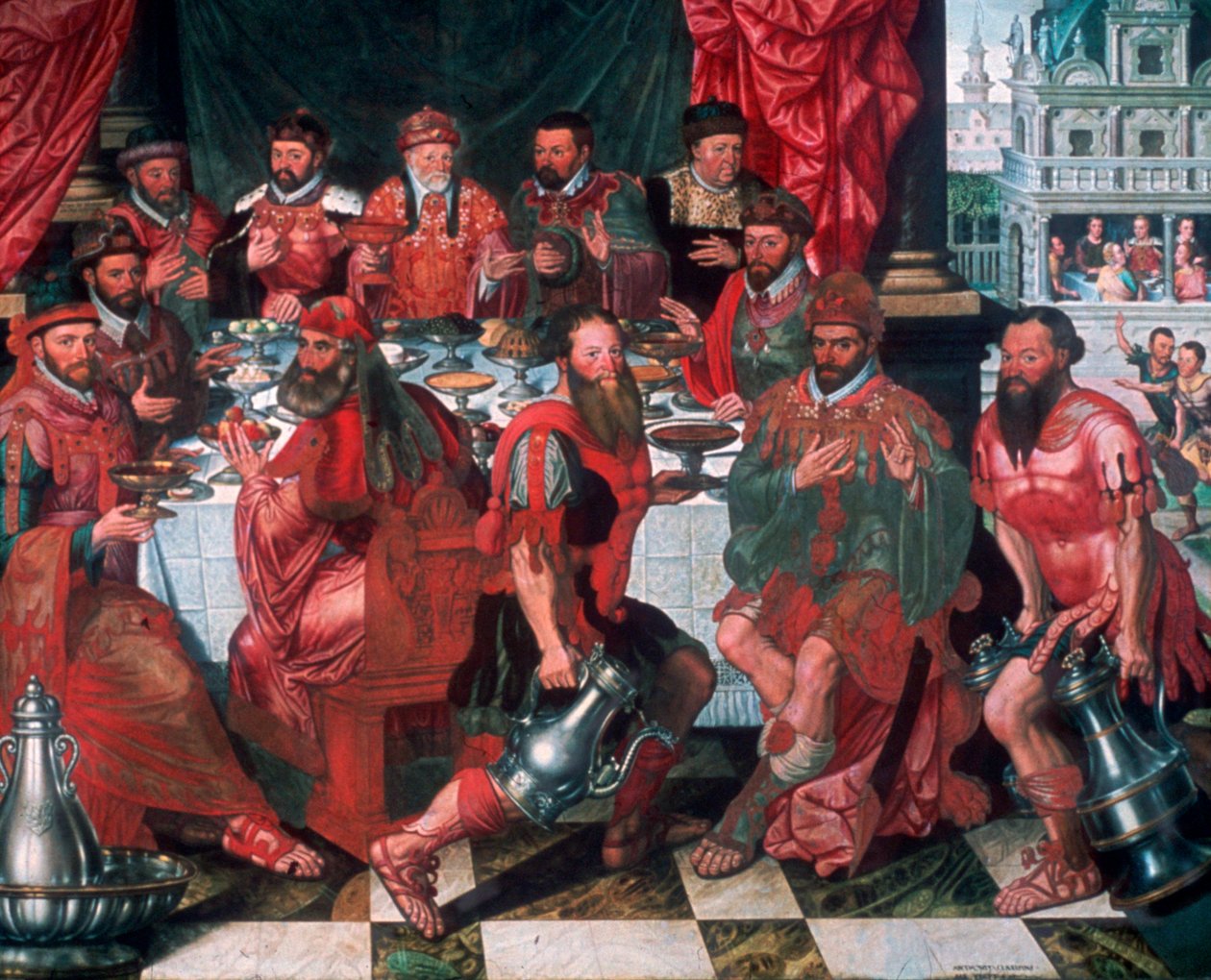 Juhla, 1574 tekijältä Antoon Claeissens