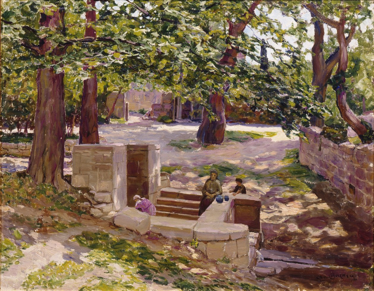 Bahçesarayn suihkulähde, 1925 tekijältä Apollinari Mikhailovich Vasnetsov