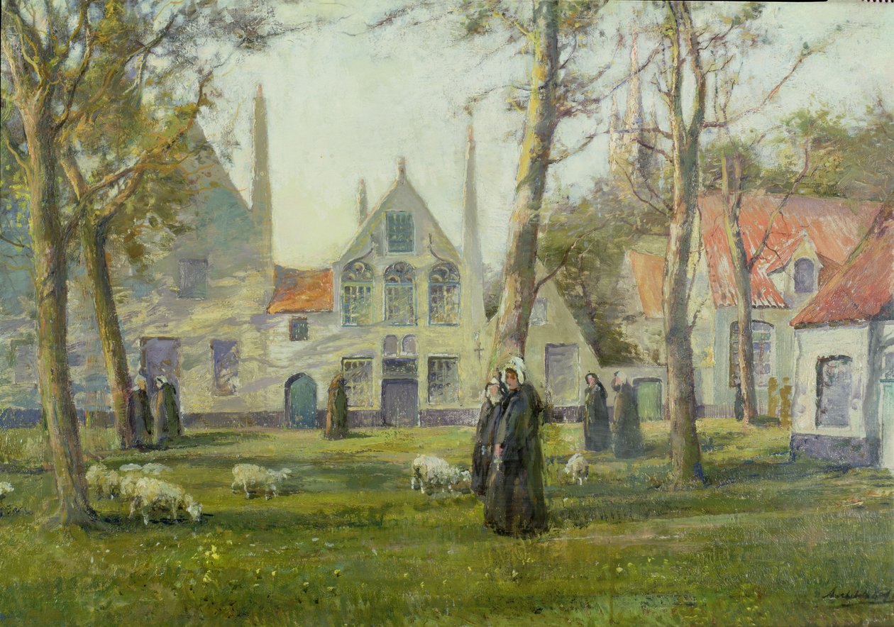 Beguinage, Brugge tekijältä Archibald Kay