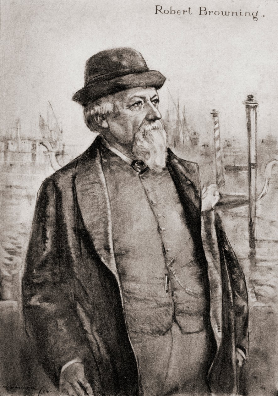 Robert Browning tekijältä Archibald Standish Hartrick