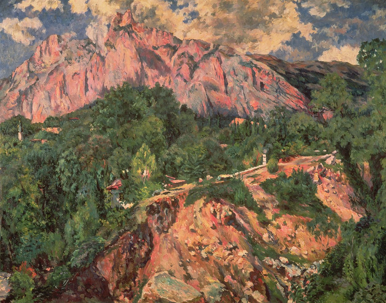 Huonekalut ja erilaiset esineet 1100- ja 1300-luvuilta tekijältä Aristarkh Vasilievic Lentulov