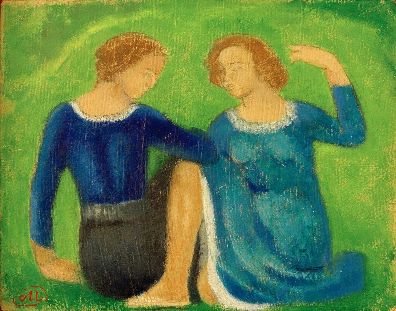 Les deux soeurs (Die zwei Schwestern) tekijältä Aristide Maillol