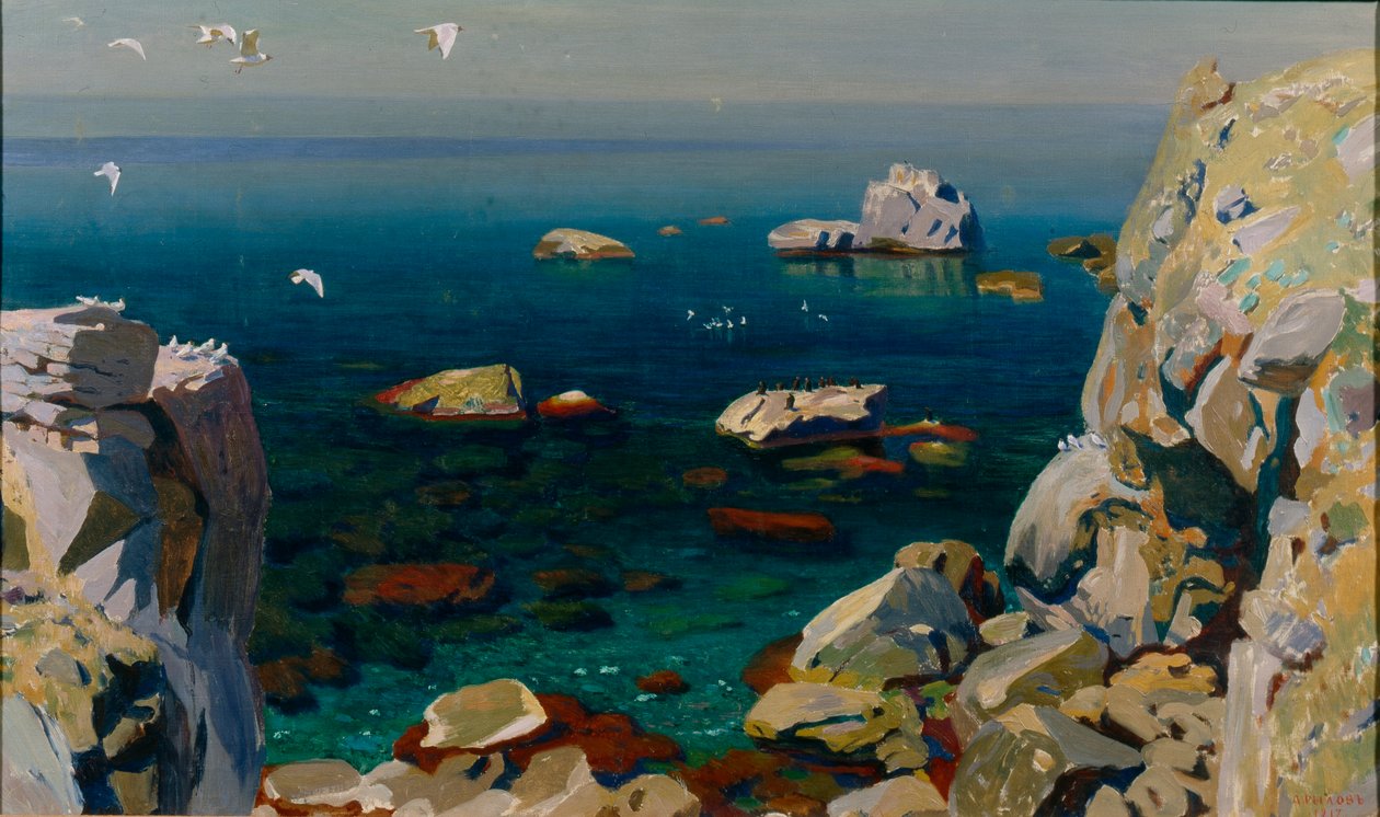 Rauhallinen, 1917 tekijältä Arkadij Aleksandrovic Rylov