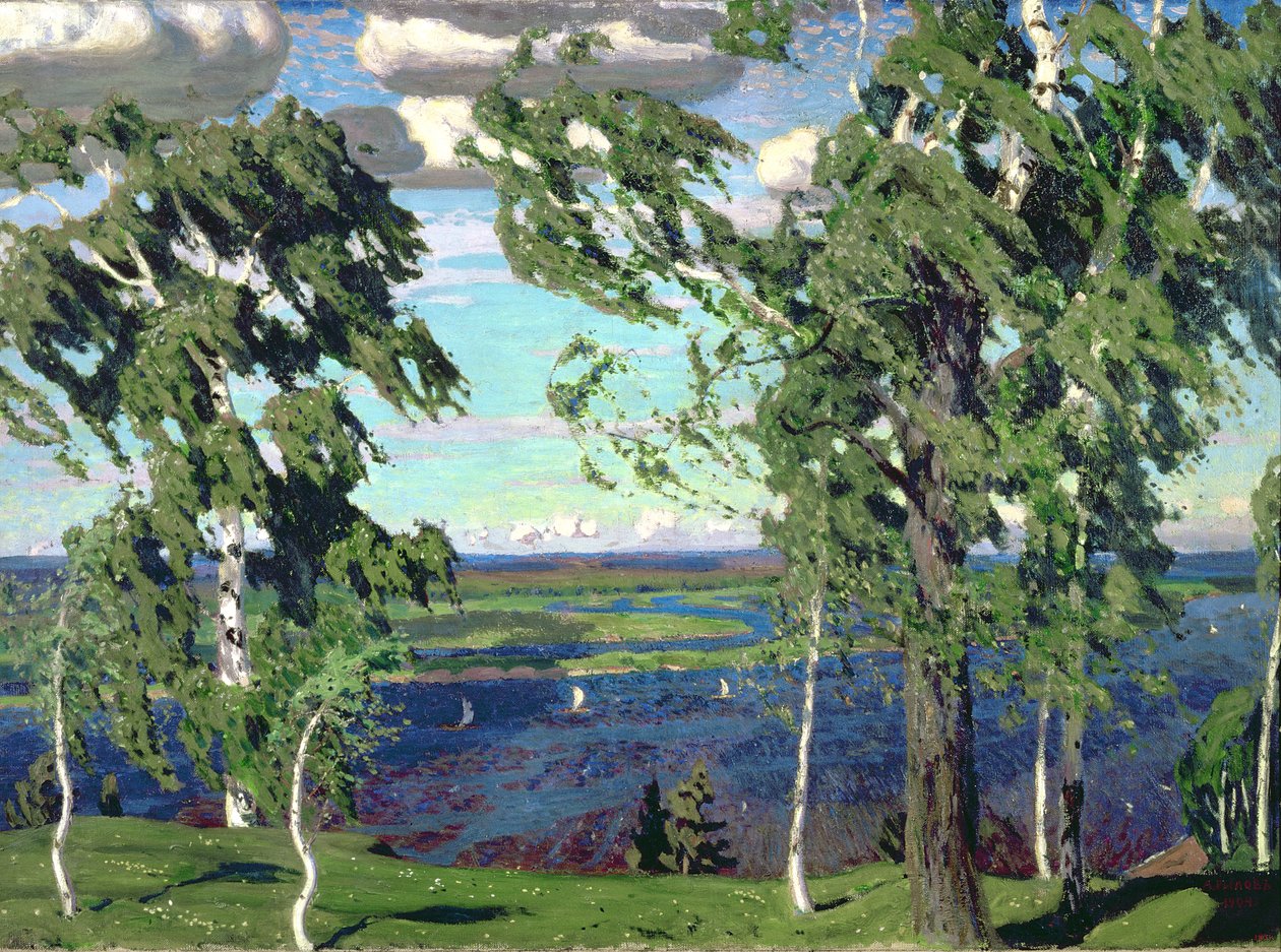 Green Sensation, 1904 tekijältä Arkadij Aleksandrovic Rylov