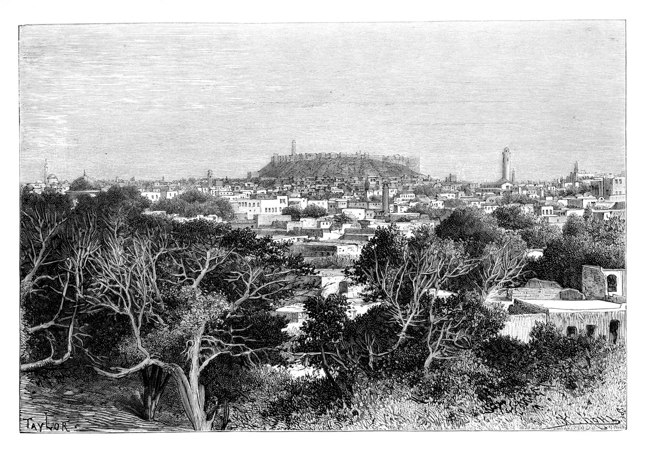 Aleppo, Syria, 1895. tekijältä Armand Kohl