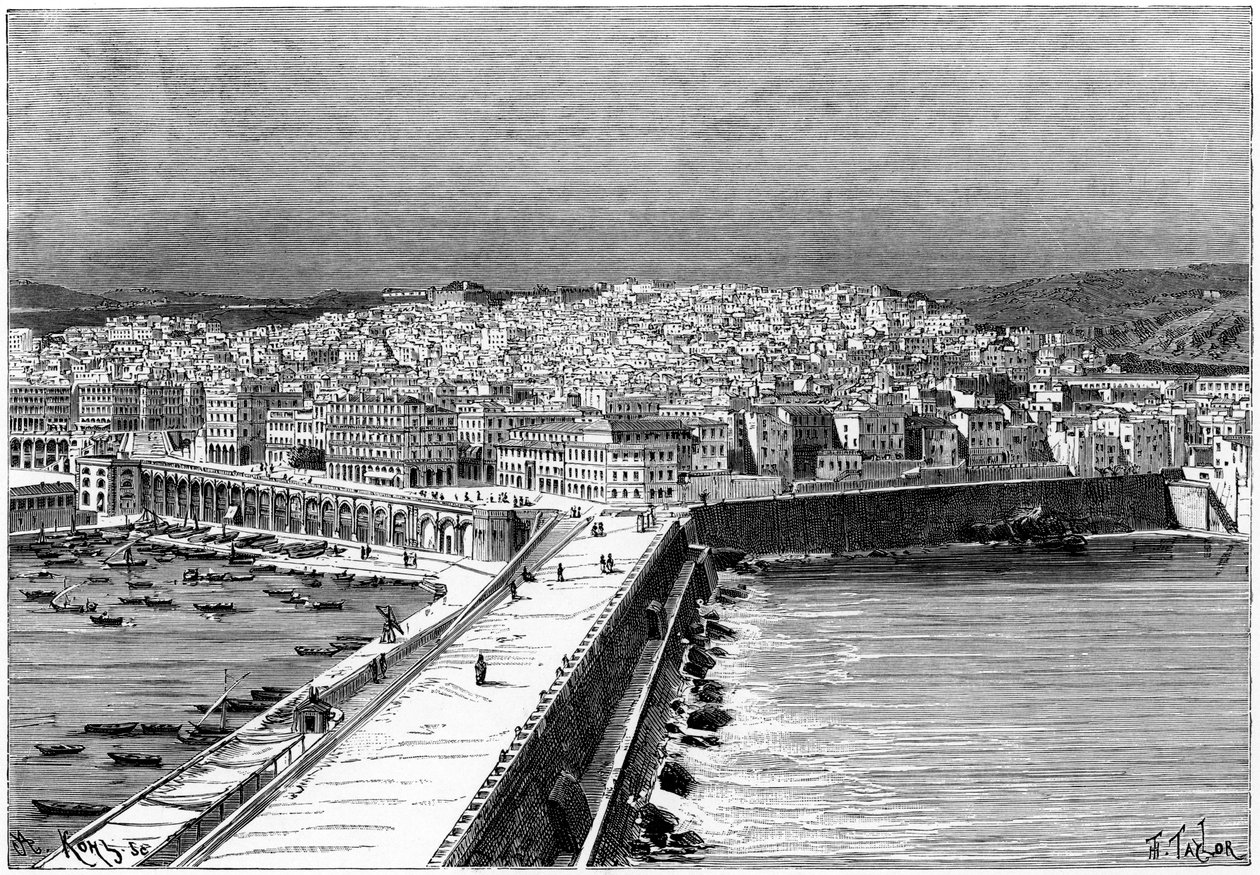 Alger, Algeria, 1890. tekijältä Armand Kohl