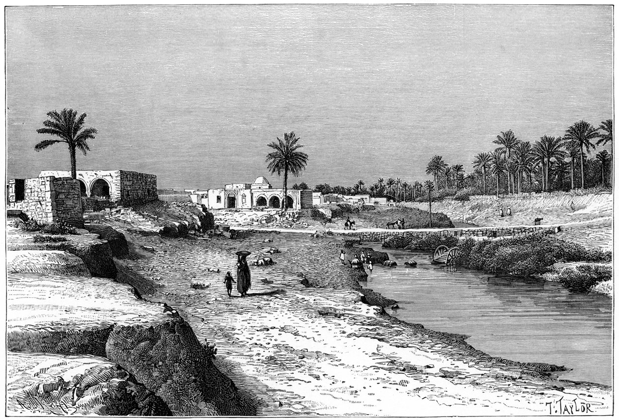 Cabes, Tunisia, 1895. tekijältä Armand Kohl