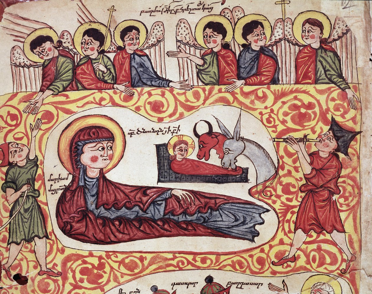 Paimenten ihailu (Pienoismalli tekijältä Armenian School