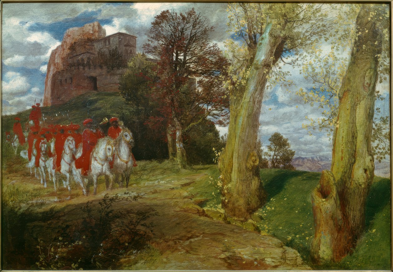 Ausritt der Maurischen Reiter tekijältä Arnold Böcklin