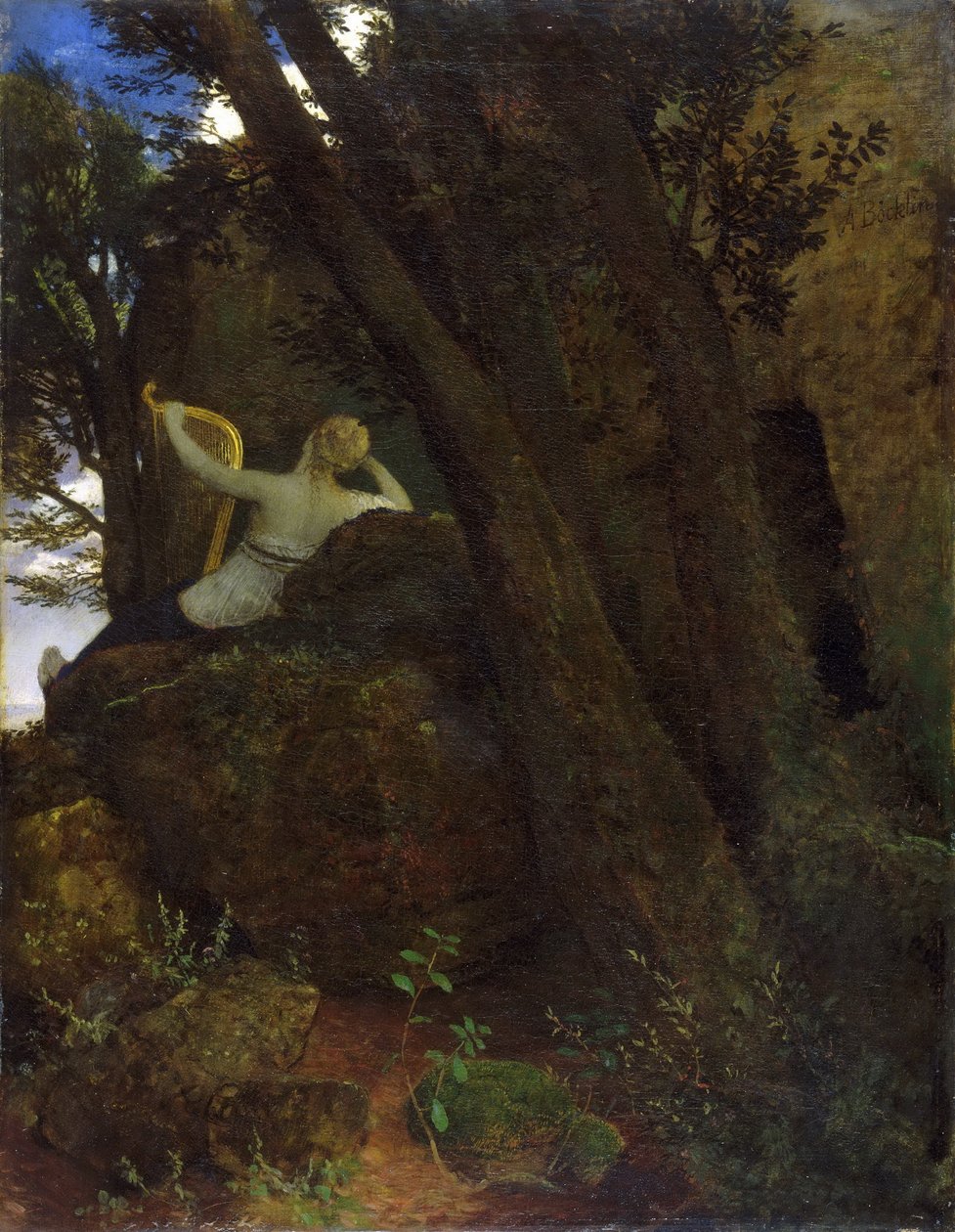 Sappho tekijältä Arnold Böcklin