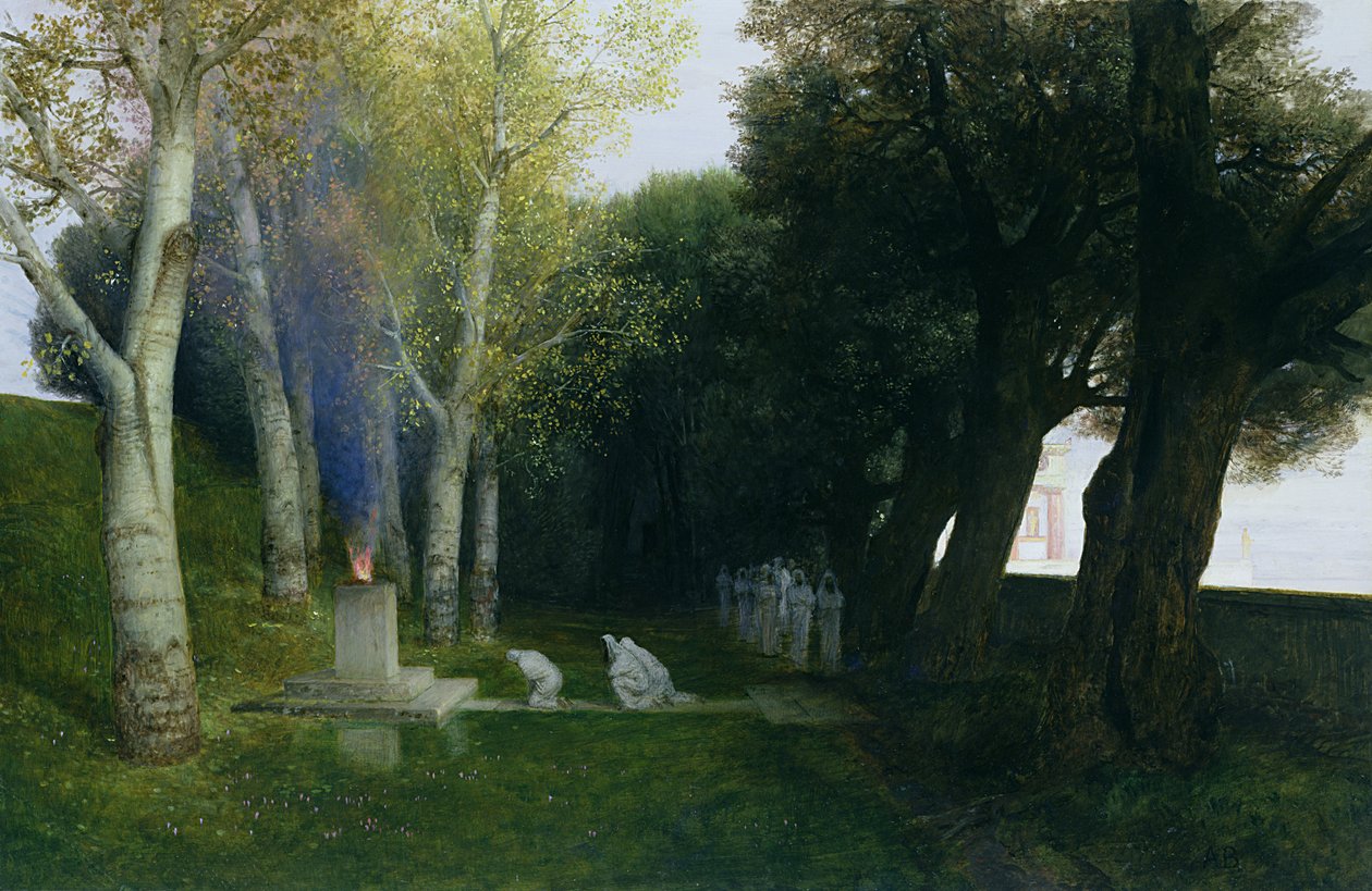 Eläintarha tekijältä Arnold Böcklin