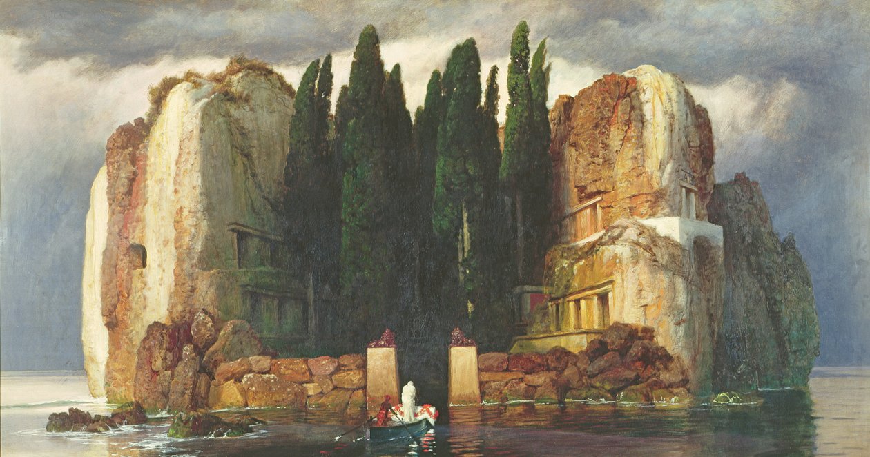 Kuolleiden saari tekijältä Arnold Böcklin