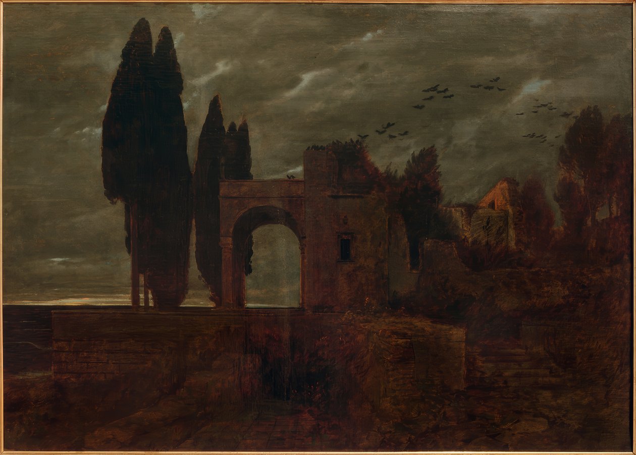 Ruine am Meer tekijältä Arnold Böcklin