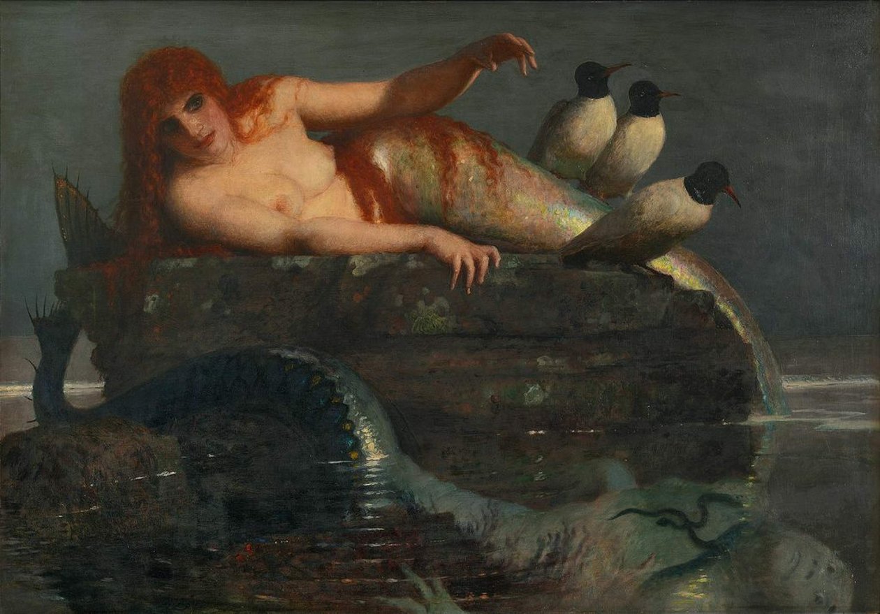 Rauhallinen meri, 1886-1887. tekijältä Arnold Böcklin