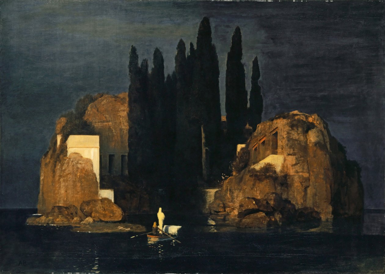 Die Toteninsel tekijältä Arnold Böcklin