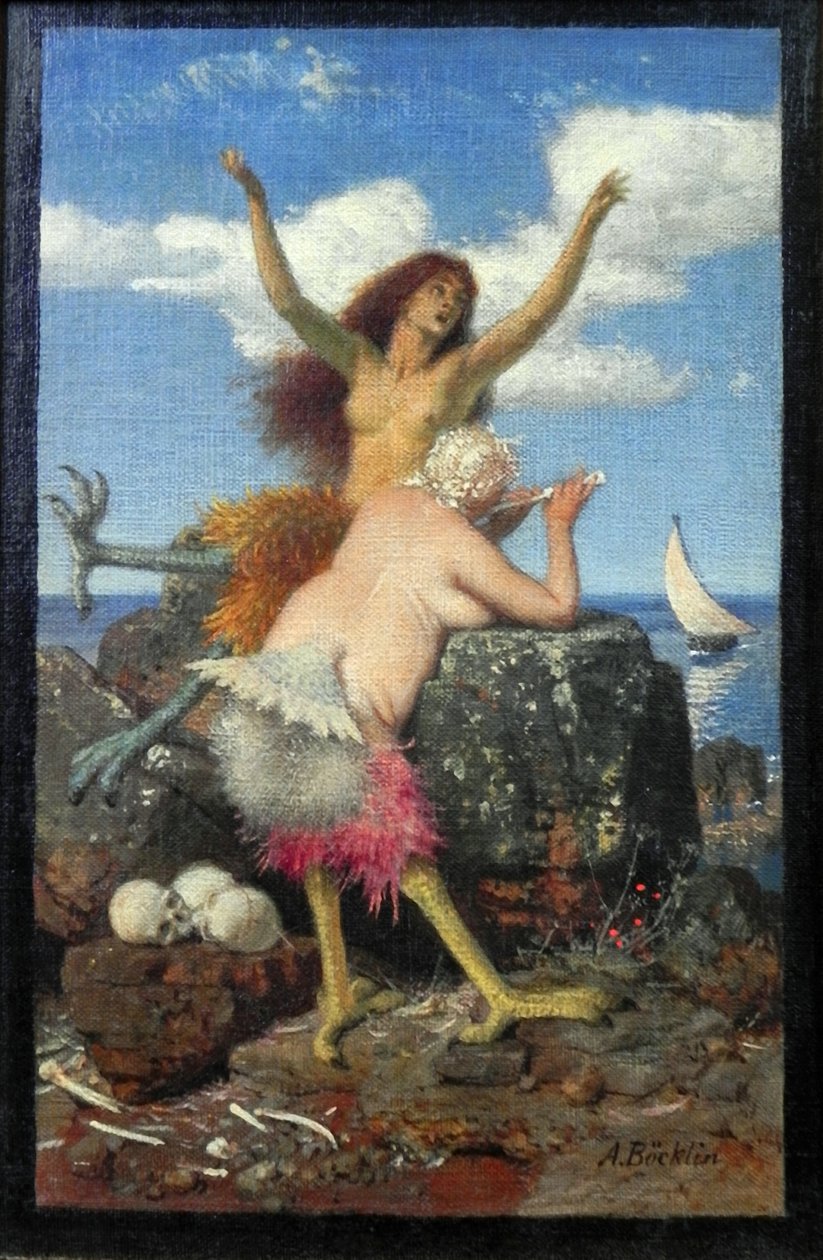 Sireenit tekijältä Arnold Böcklin