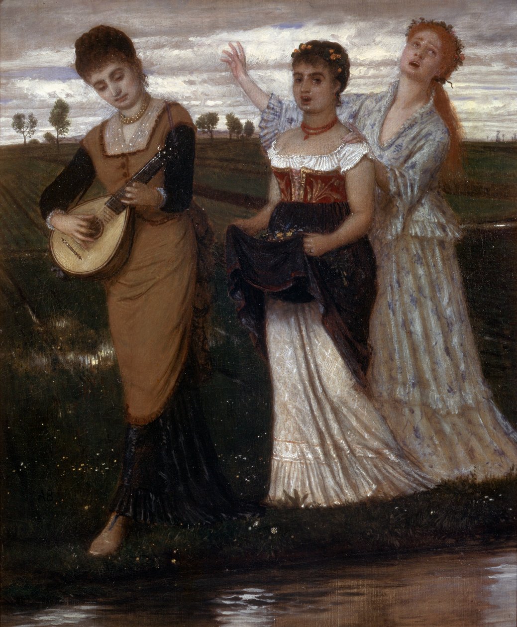 kevät, 1876. tekijältä Arnold Böcklin