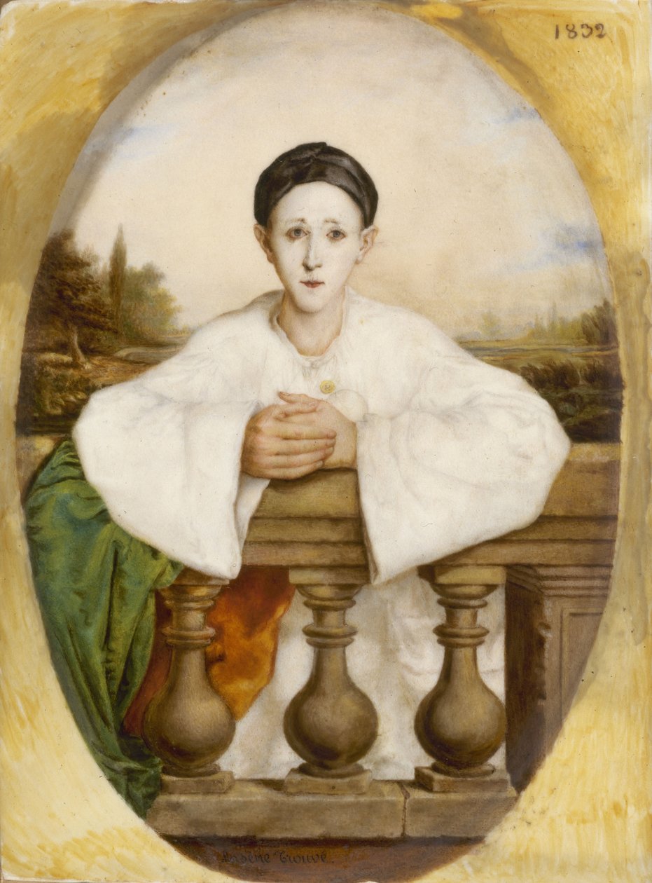 Jean-Gaspard Deburaun muotokuva 1796-1846, 1832. tekijältä Arsène Trouvé