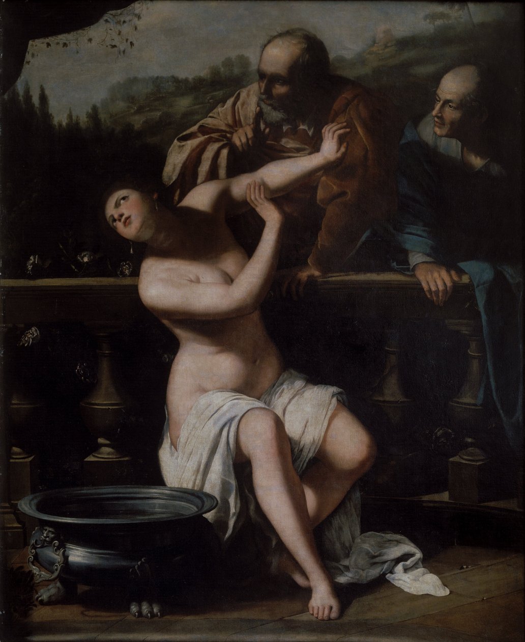 Susanna ja vanhemmat tekijältä Artemisia Gentileschi