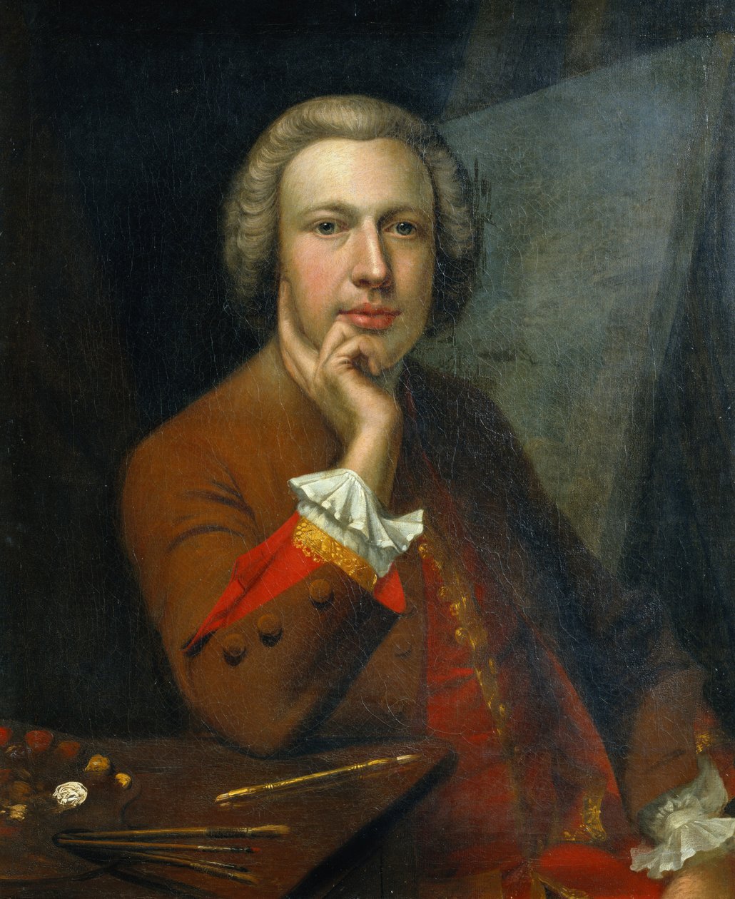 Omakuva, 1742 tekijältä Arthur Devis