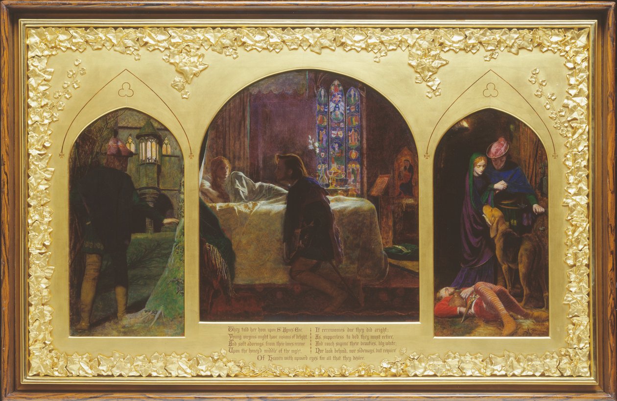 Pyhän Agnesin aatto tekijältä Arthur Hughes