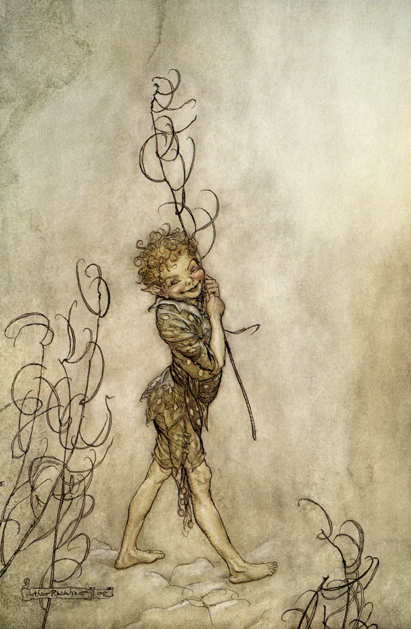 Juhannusyön unelma tekijältä Arthur Rackham