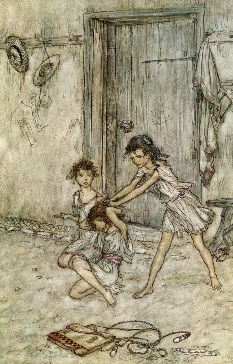 Juhannusyön unelma tekijältä Arthur Rackham