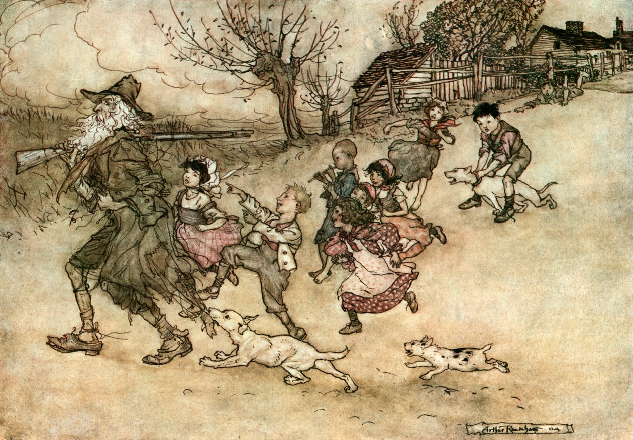 Washington Irving on lyhyt tekijältä Arthur Rackham