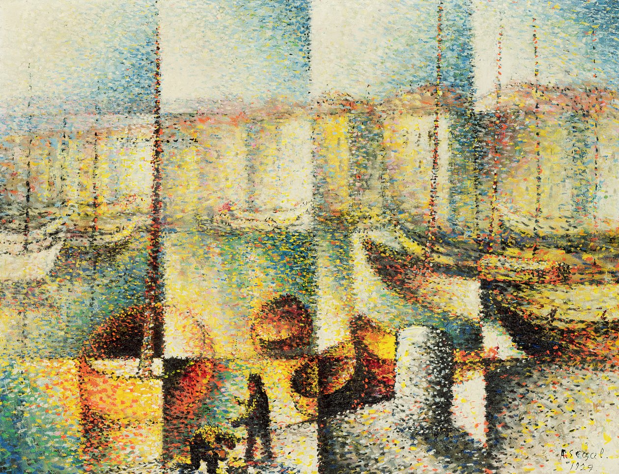 Marseille, 1929 tekijältä Arthur Segal