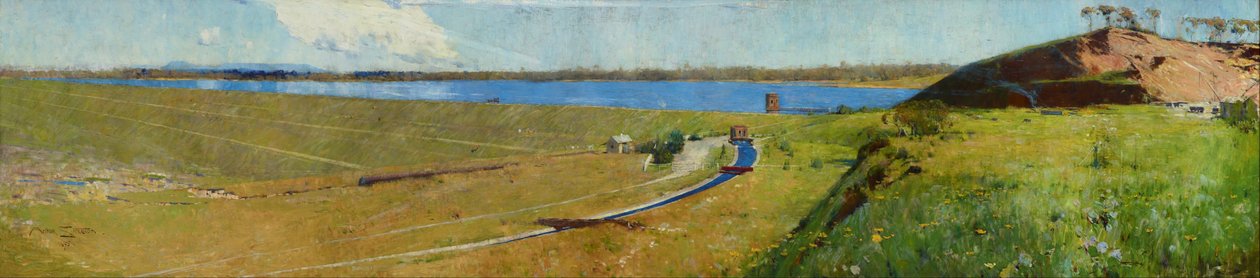 Prospect -säiliö tekijältä Arthur Streeton