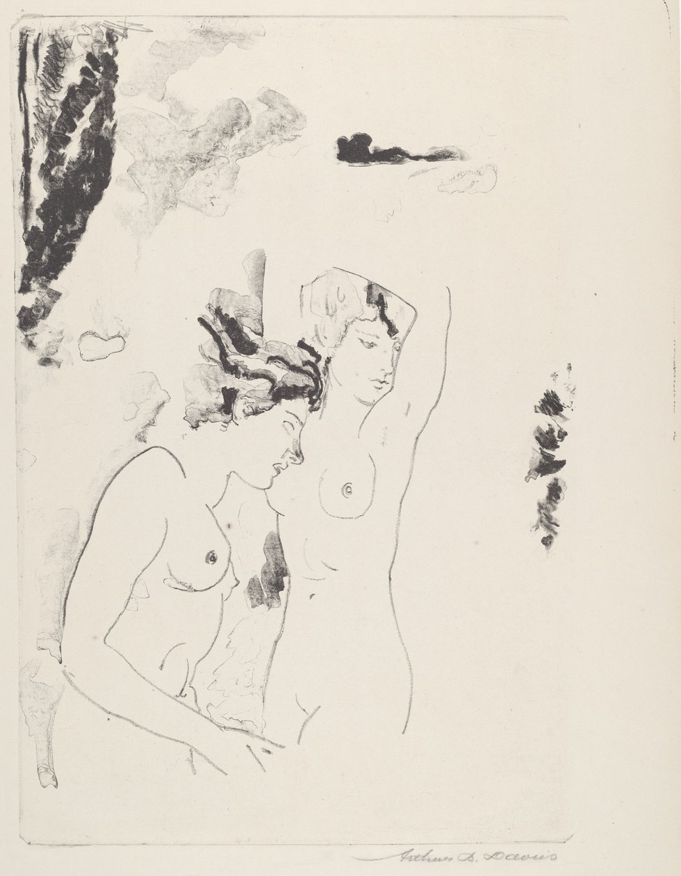 Viron nymfit tekijältä Arthur B. Davies