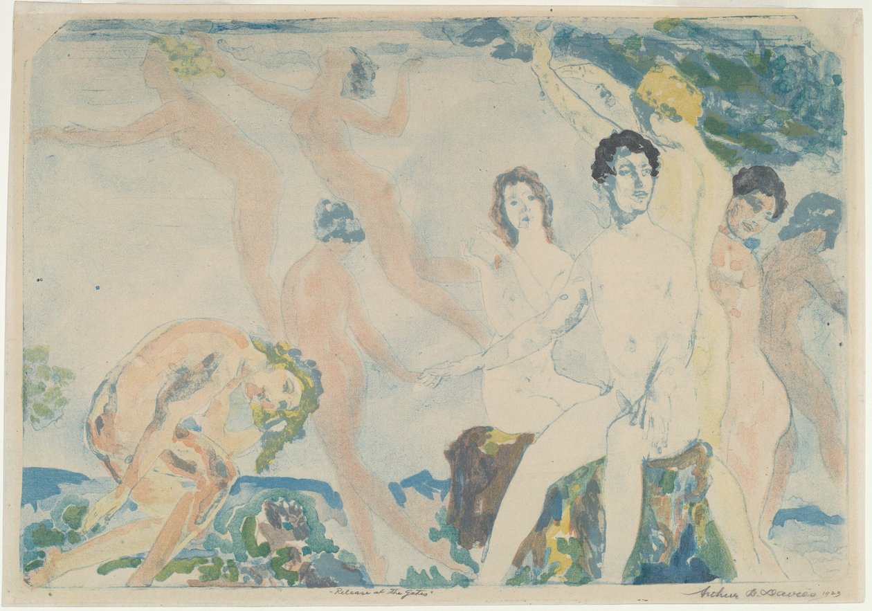 Vapautus portilla tekijältä Arthur B. Davies