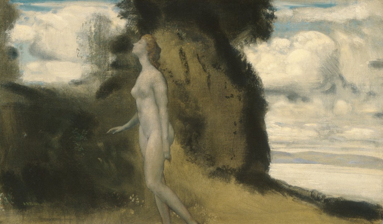 Unelmien mitta, n. 1908 tekijältä Arthur Bowen Davies