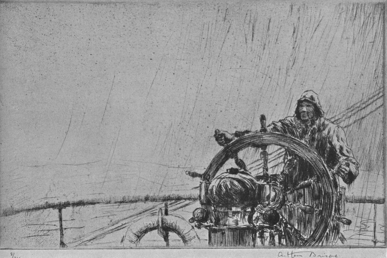 Ruorimies, 1925, 1926 tekijältä Arthur Briscoe