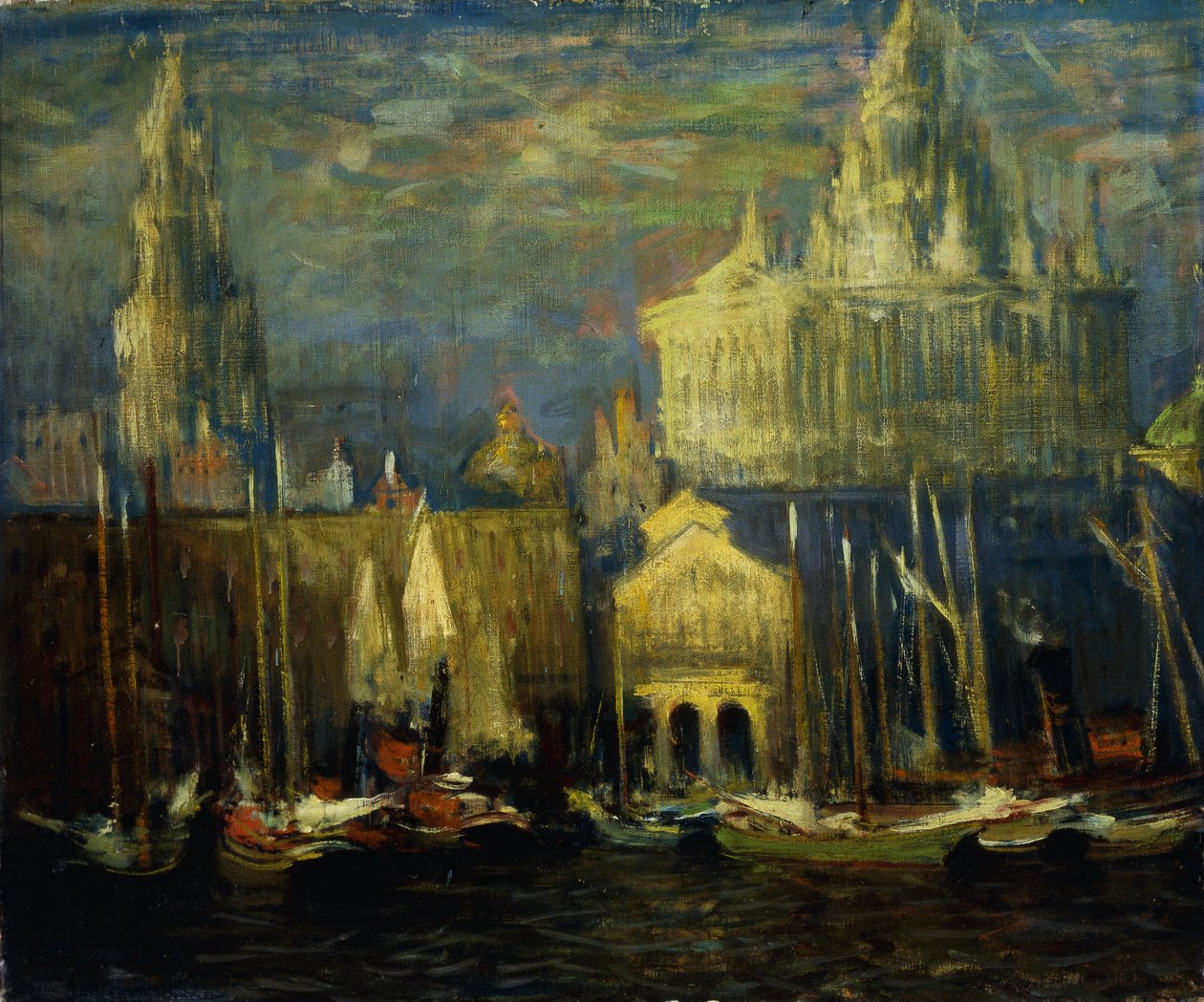 New York Waterfront tekijältä Arthur Clifton Goodwin