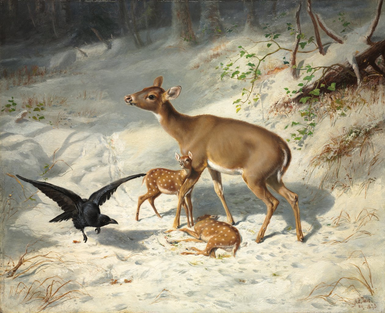 Äidin huolenpito tekijältä Arthur Fitzwilliam Tait