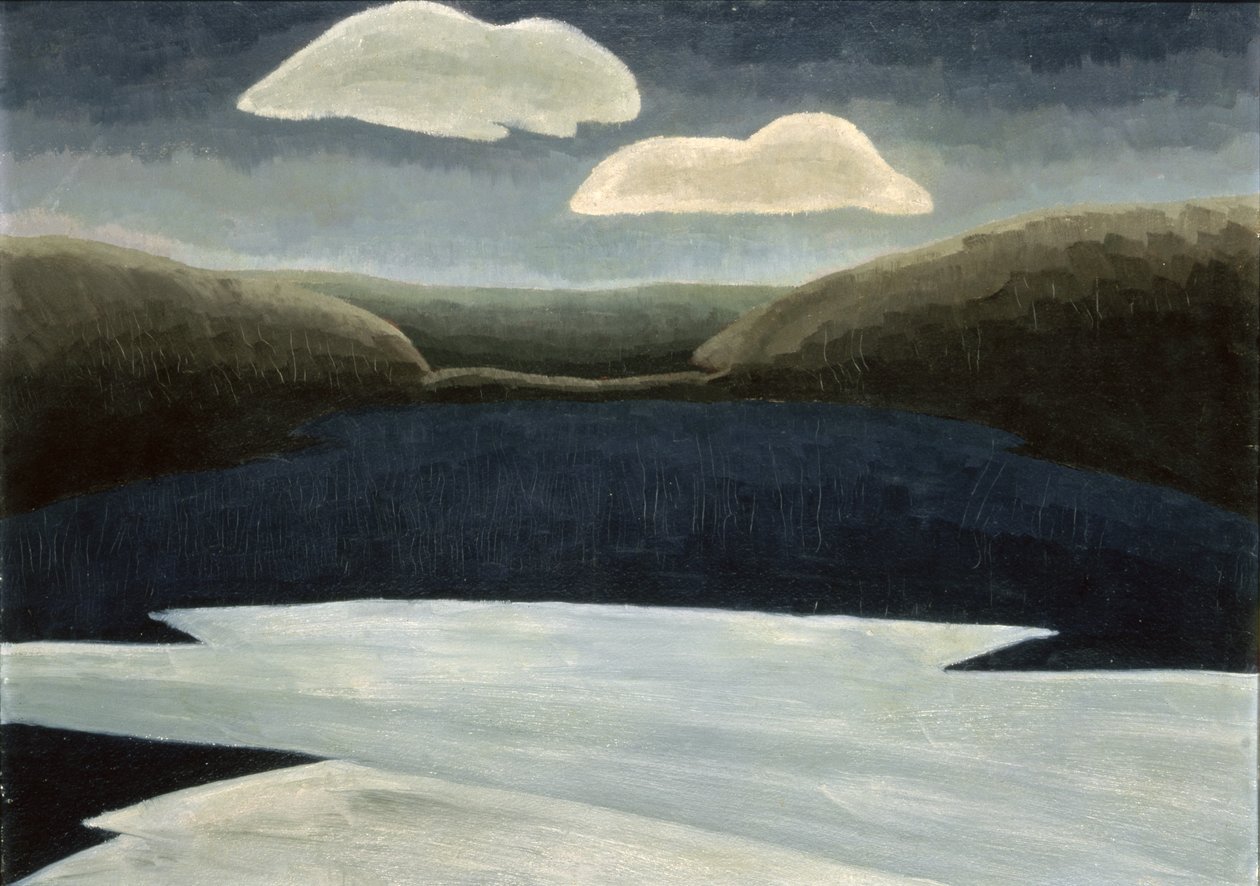 Jää ja pilvet tekijältä Arthur Garfield Dove