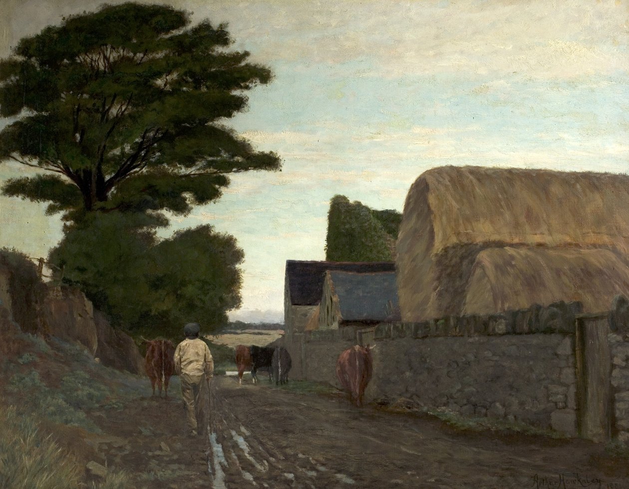 Ajo Milkille, 1881 tekijältä Arthur Hawksley