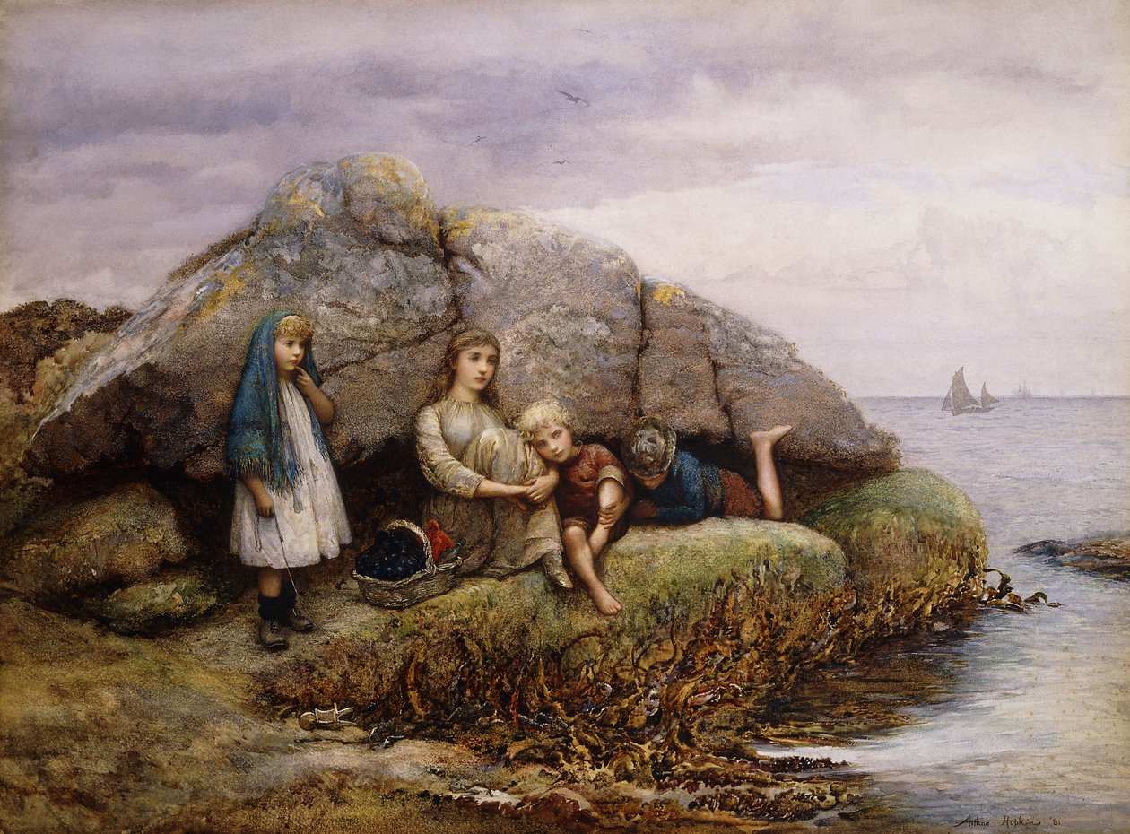 Kyllästynyt odottamiseen, 1881 tekijältä Arthur Hopkins
