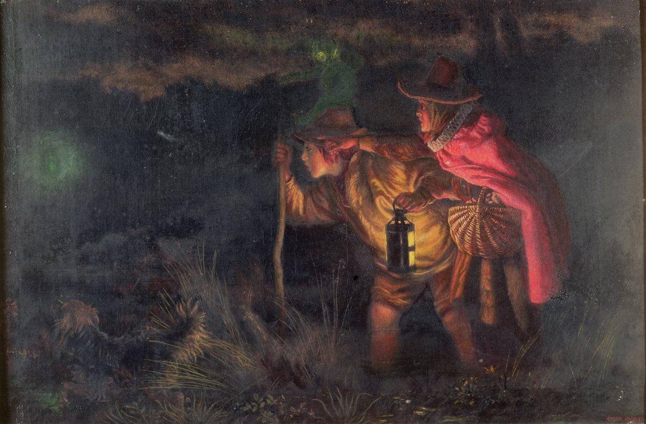 Kurpitsalyhty tekijältä Arthur Hughes