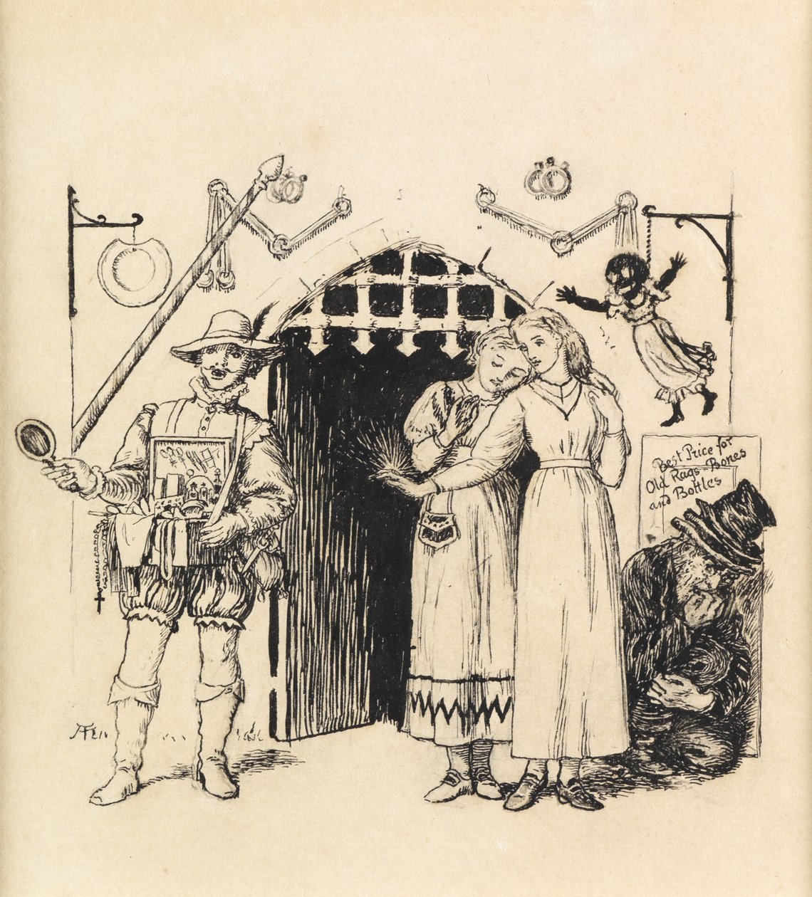 Kauppiaan timantti tekijältä Arthur Hughes