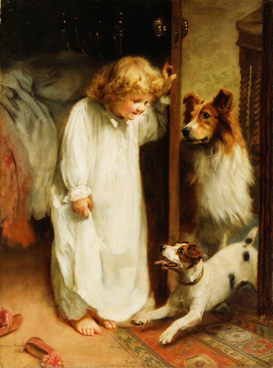 Aamutervehdys tekijältä Arthur John Elsley
