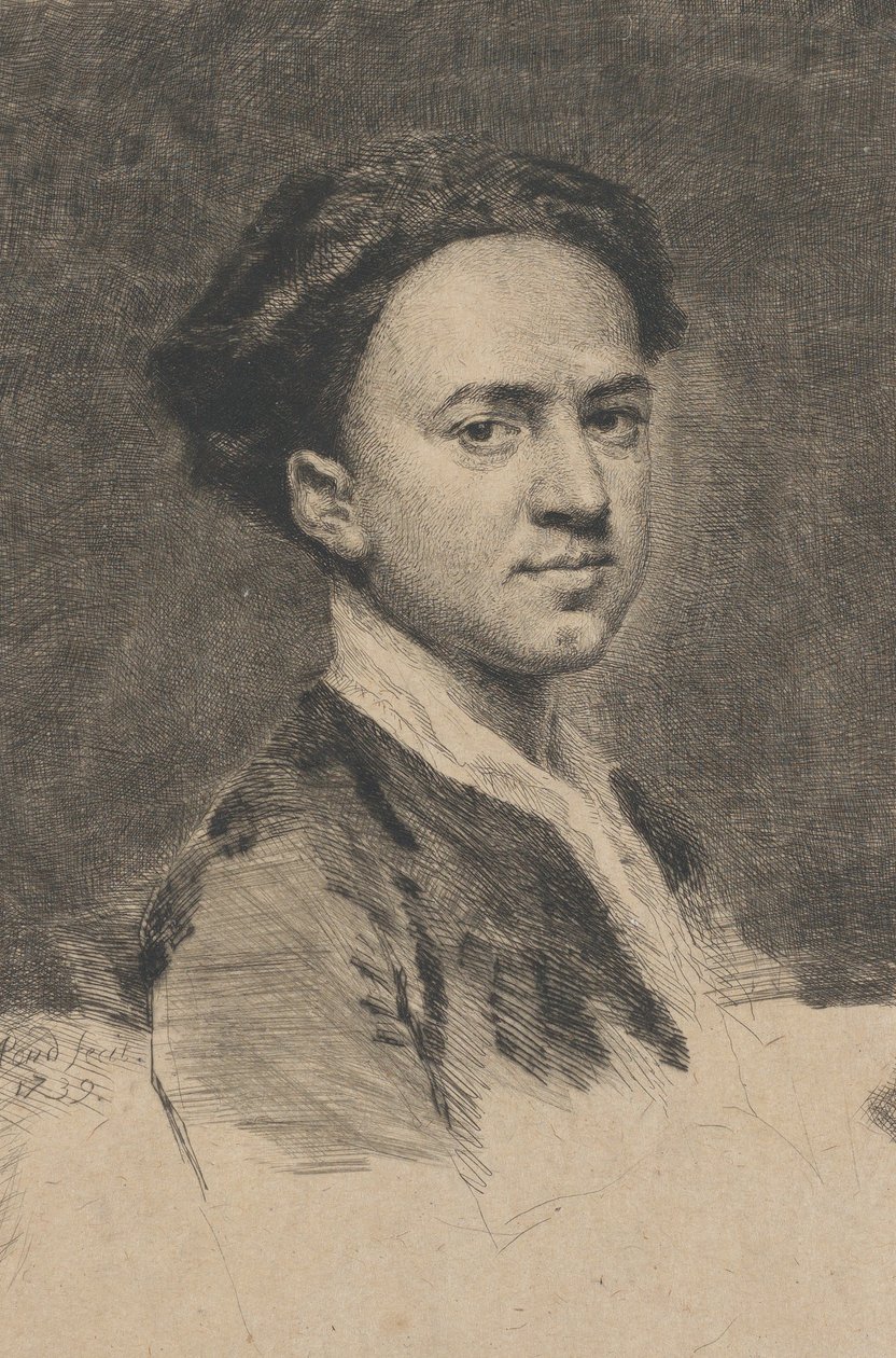 Omakuva, 1739. tekijältä Arthur Pond