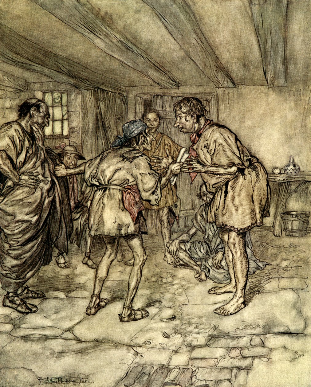 Juhannusyön unelma tekijältä Arthur Rackham