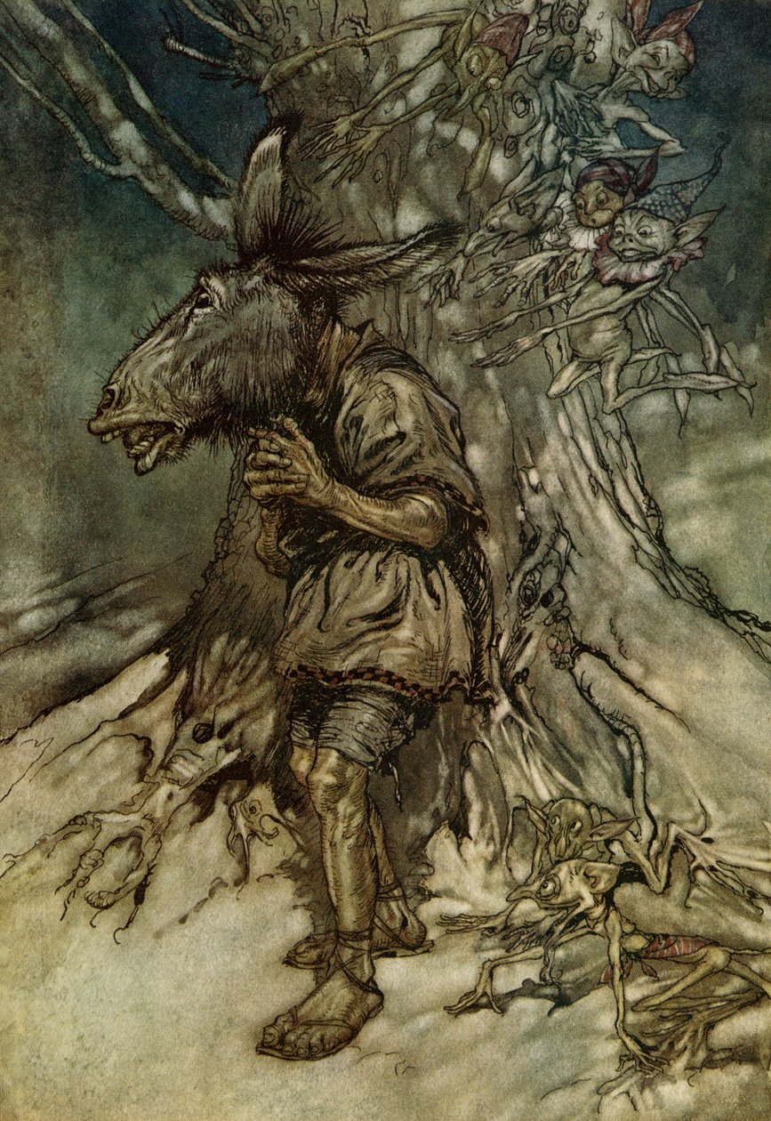 Juhannusyön unelma tekijältä Arthur Rackham