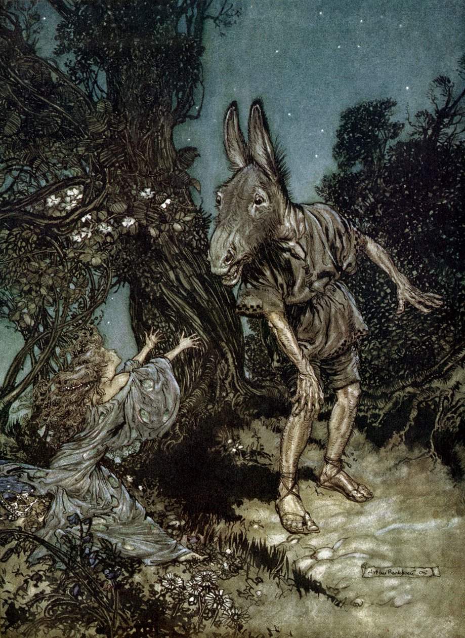 Juhannusyön unelma tekijältä Arthur Rackham