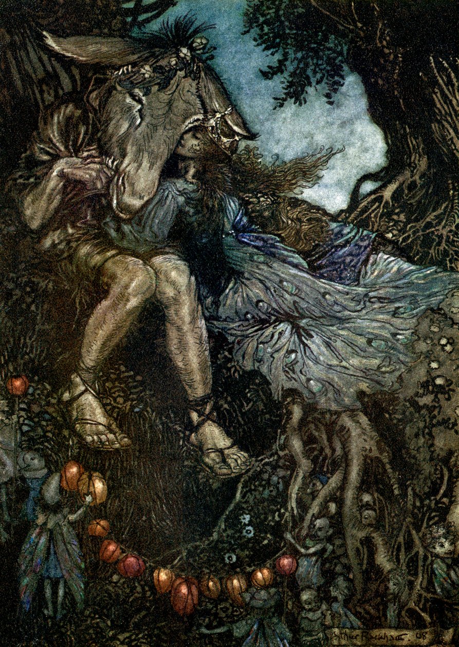 Juhannusyön unelma tekijältä Arthur Rackham