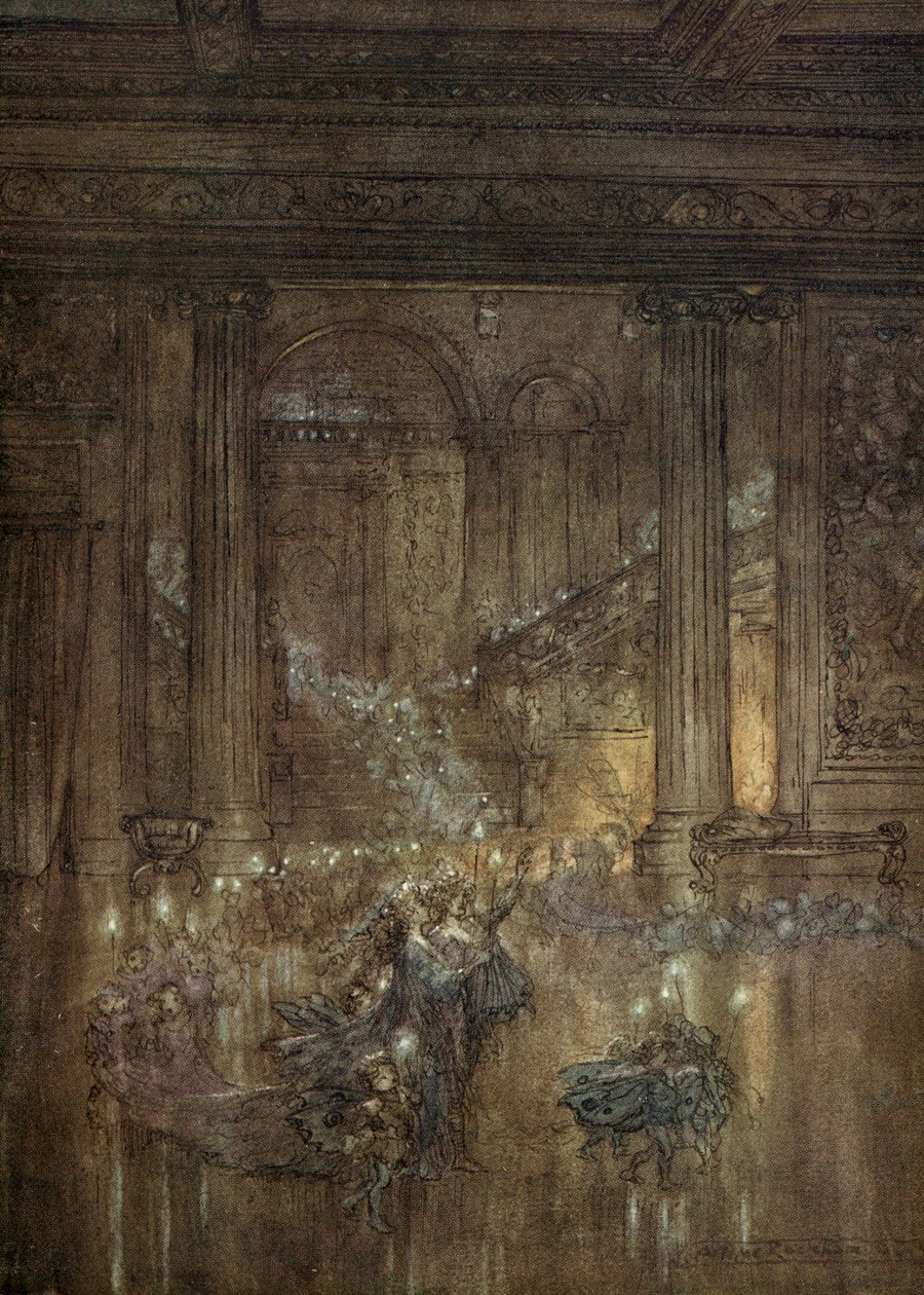 Juhannusyön unelma tekijältä Arthur Rackham